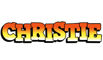 Christie sunset logo