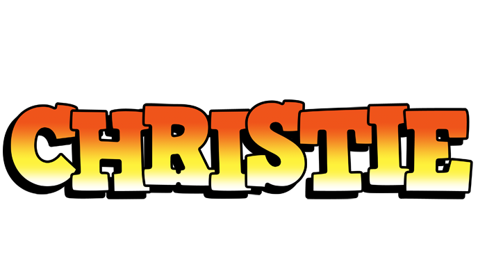 Christie sunset logo
