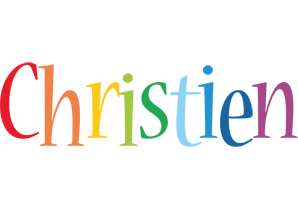 Christien birthday logo