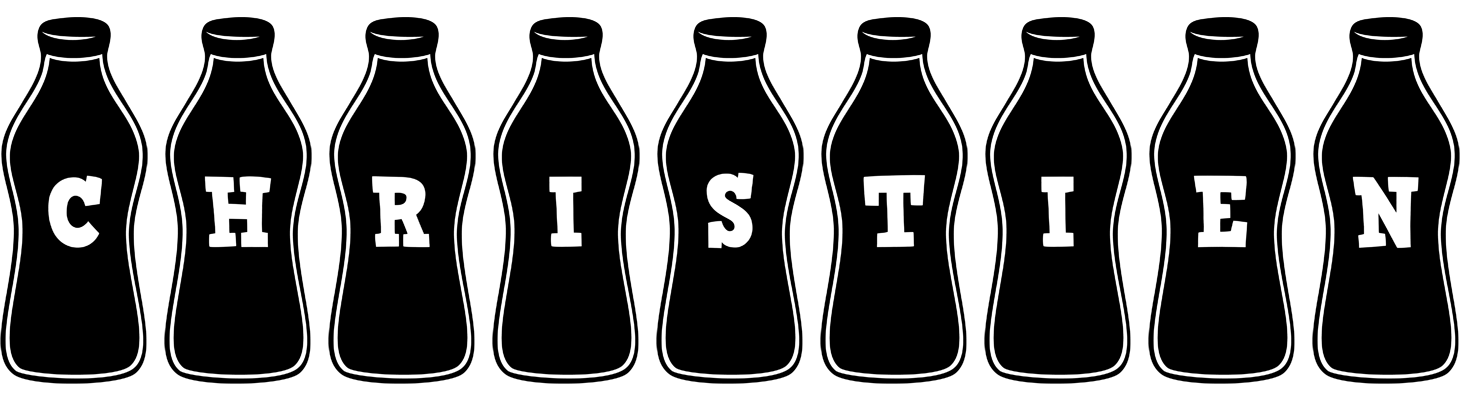 Christien bottle logo