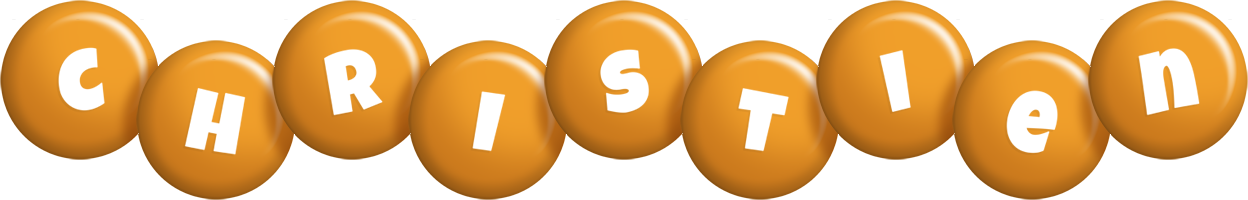 Christien candy-orange logo