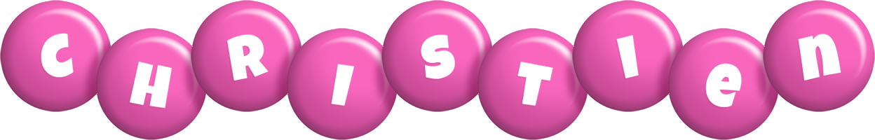 Christien candy-pink logo