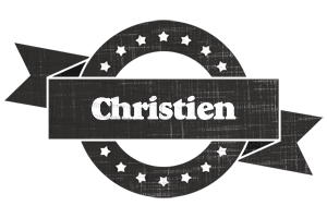 Christien grunge logo