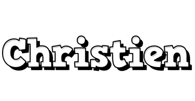 Christien snowing logo