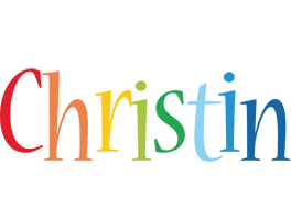 Christin birthday logo