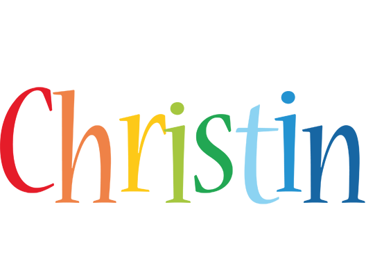 Christin birthday logo