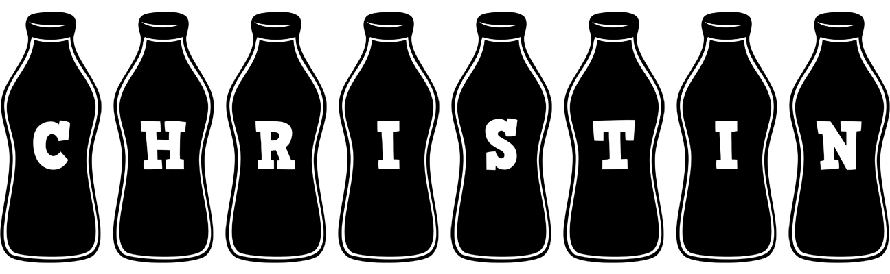 Christin bottle logo