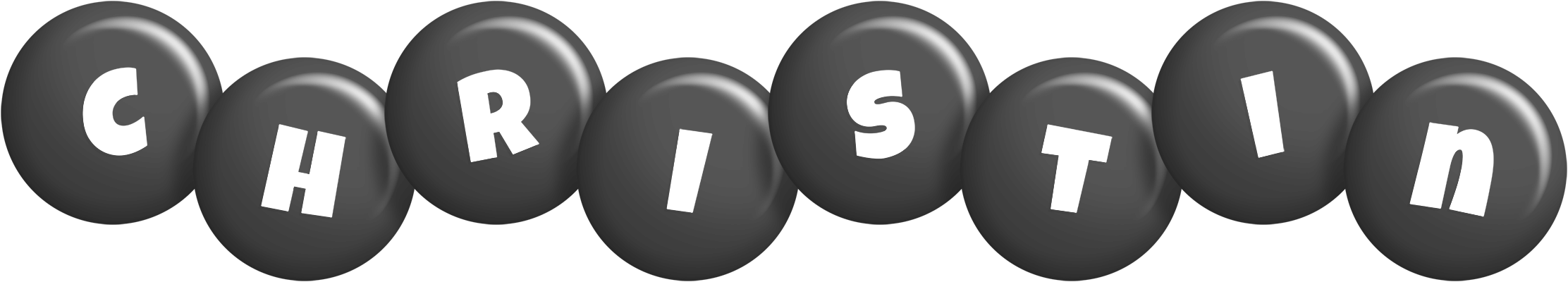 Christin candy-black logo