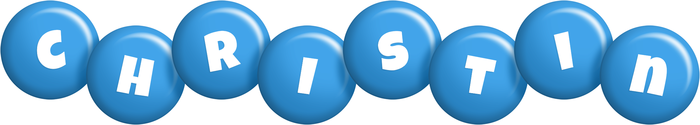 Christin candy-blue logo