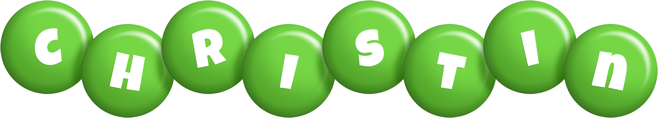 Christin candy-green logo