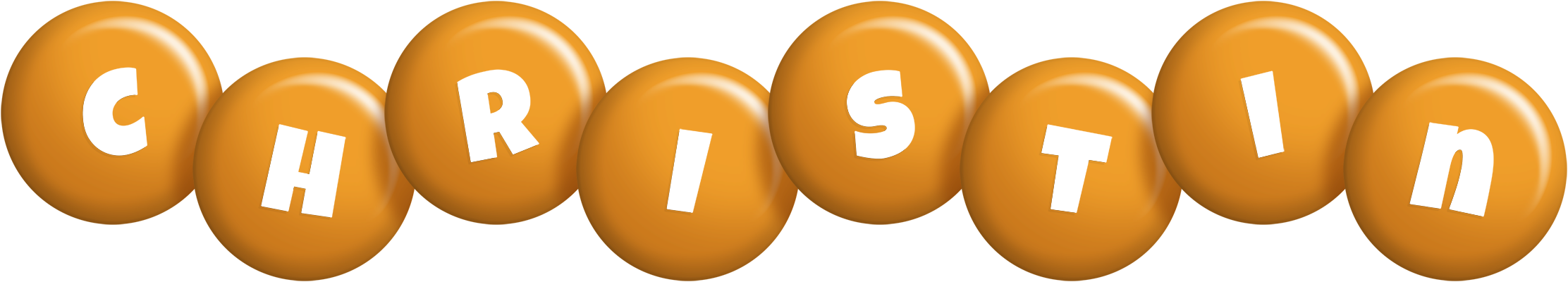 Christin candy-orange logo