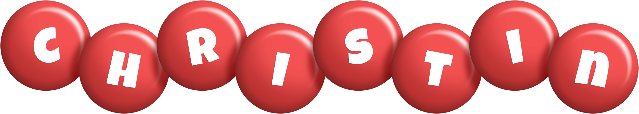 Christin candy-red logo