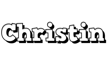 Christin snowing logo