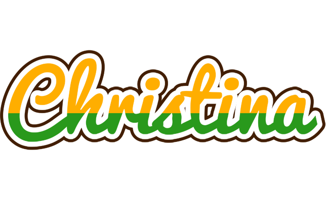 Christina banana logo
