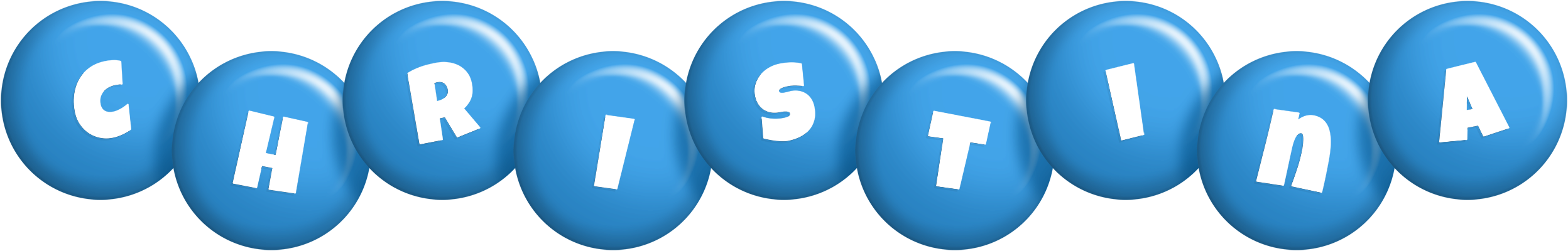 Christina candy-blue logo