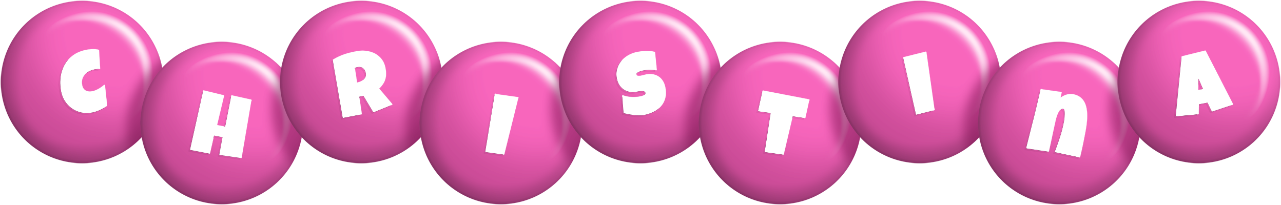 Christina candy-pink logo