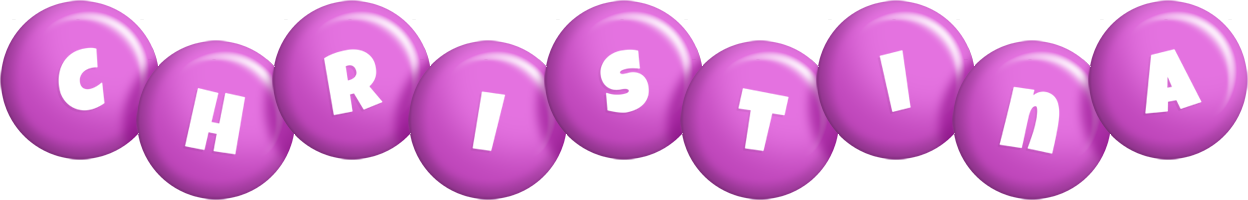 Christina candy-purple logo