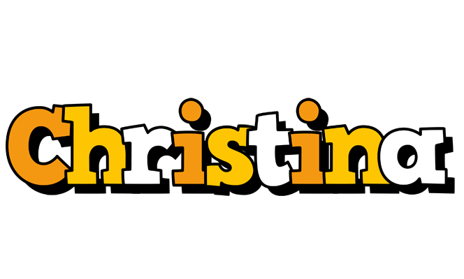 Christina cartoon logo