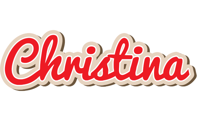 Christina chocolate logo