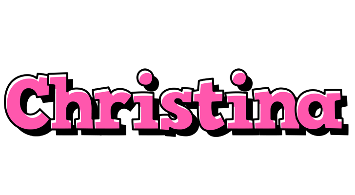 Christina girlish logo