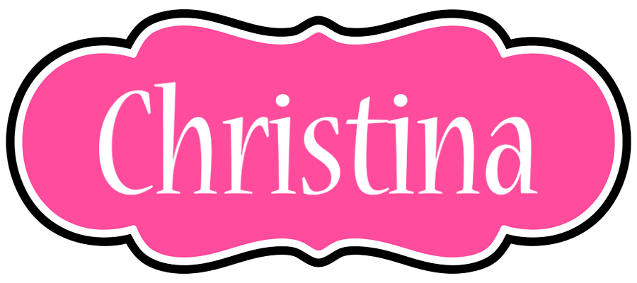 Christina invitation logo
