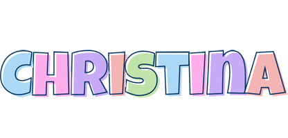 Christina pastel logo
