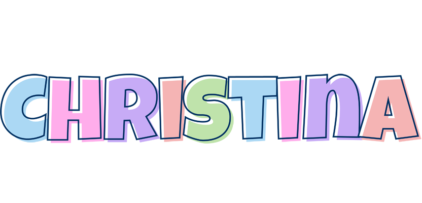 Christina pastel logo