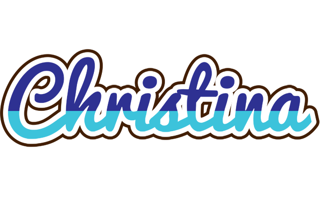 Christina raining logo