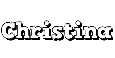Christina snowing logo