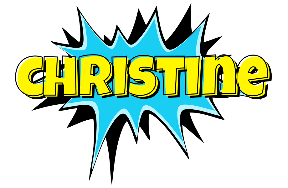 Christine amazing logo