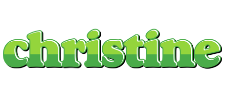 Christine apple logo