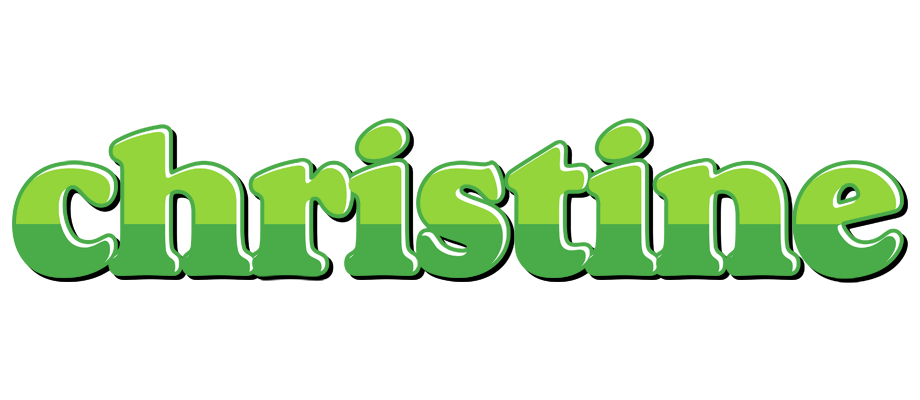 Christine apple logo