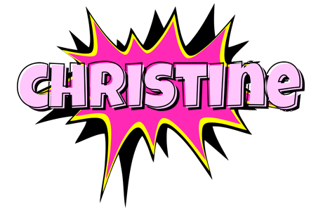 Christine badabing logo