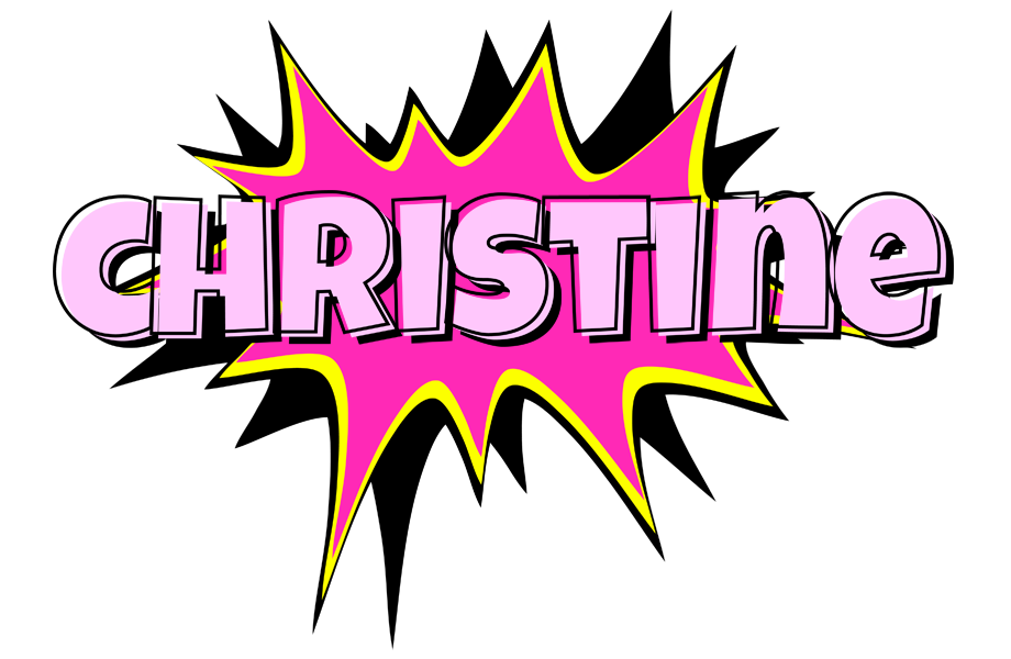 Christine badabing logo