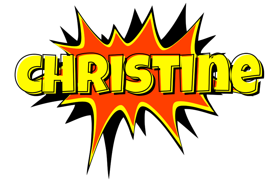 Christine bazinga logo