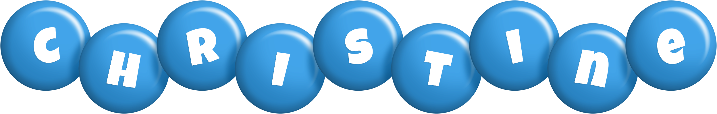 Christine candy-blue logo
