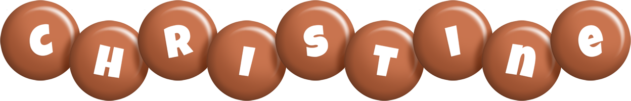 Christine candy-brown logo