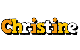 Christine cartoon logo