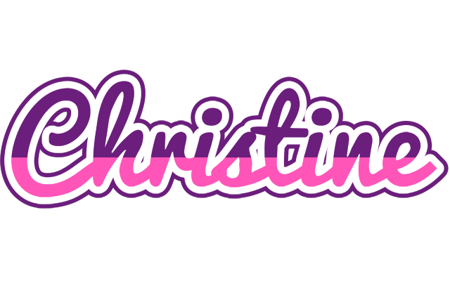 Christine cheerful logo