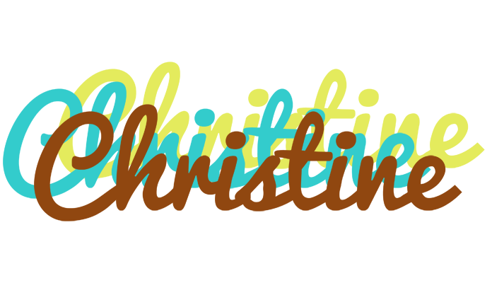 Christine cupcake logo