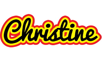 Christine flaming logo