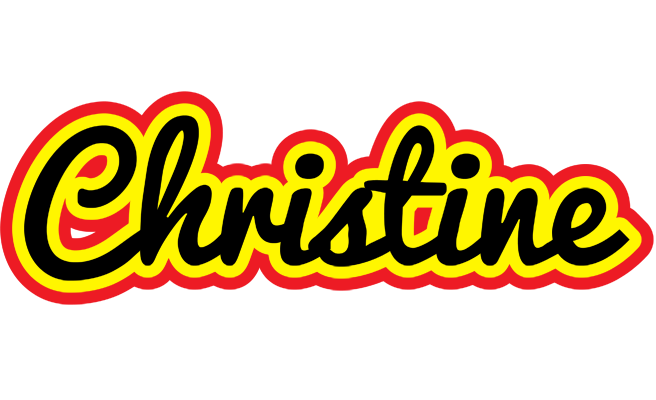 Christine flaming logo