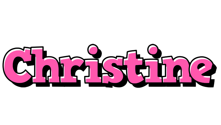 Christine girlish logo