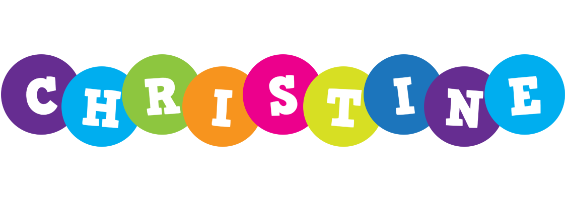 Christine happy logo