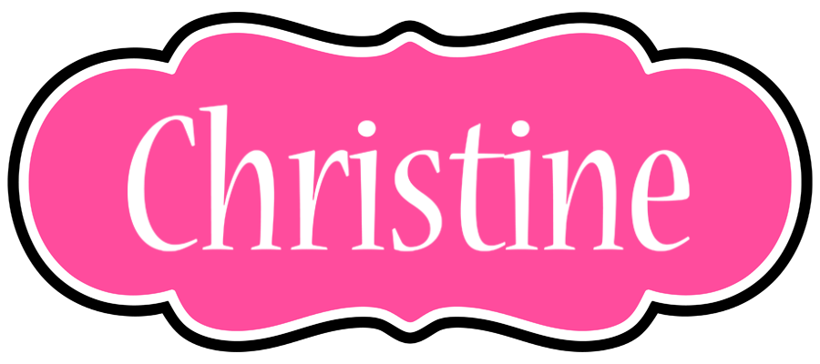 Christine invitation logo