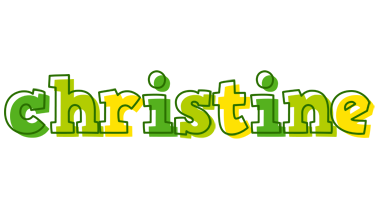 Christine juice logo