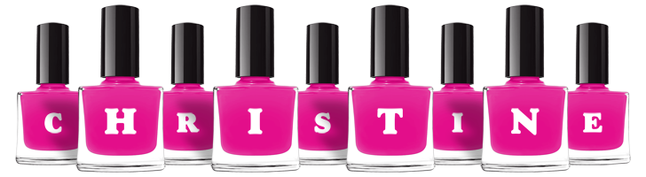 Christine nails logo