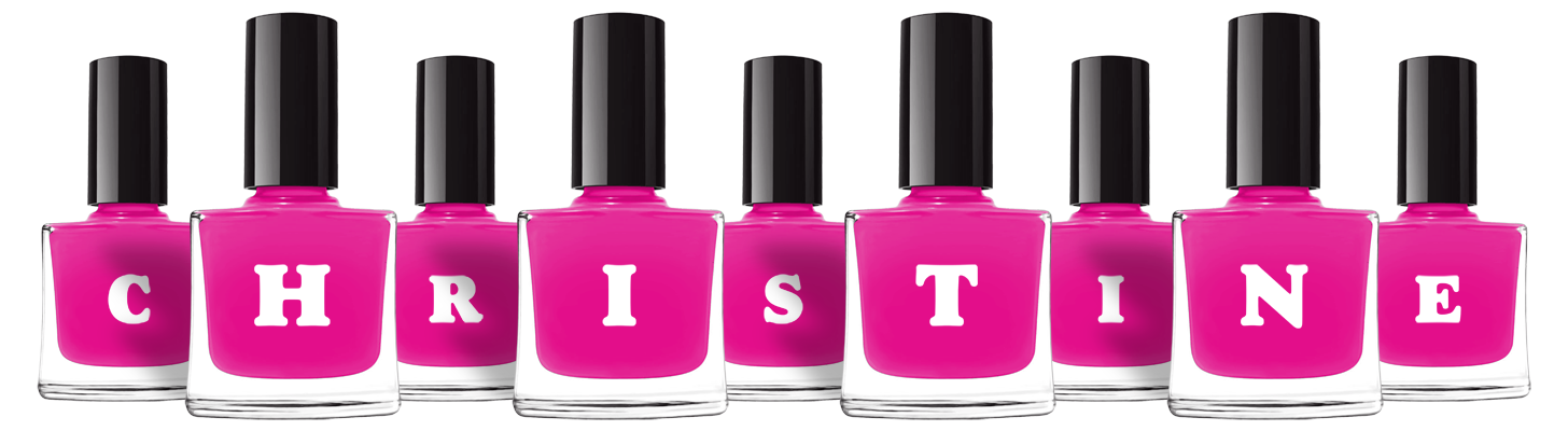 Christine nails logo