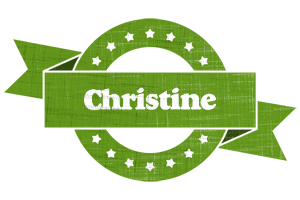 Christine natural logo