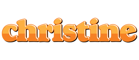 Christine orange logo